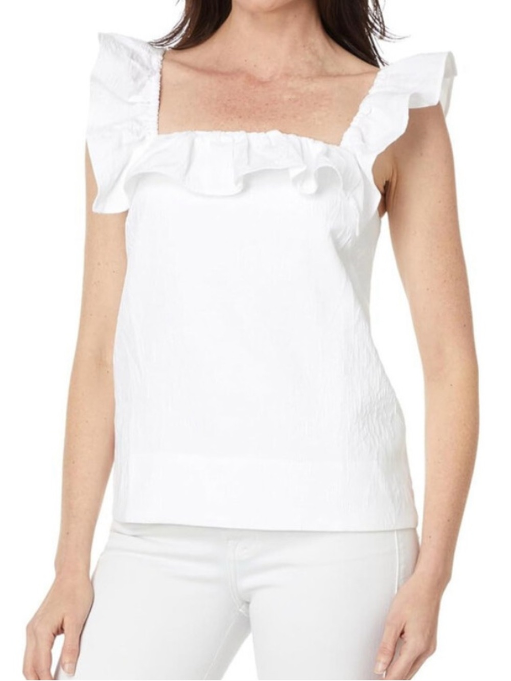 Lilly Pulitzer White Sleeveless Top XXS